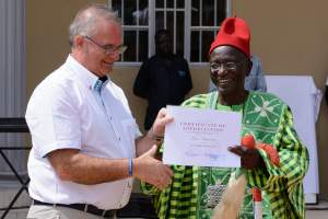Opening Lamin Health Center - Kinderen Van Lamin